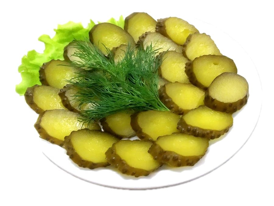 Огірки солоні